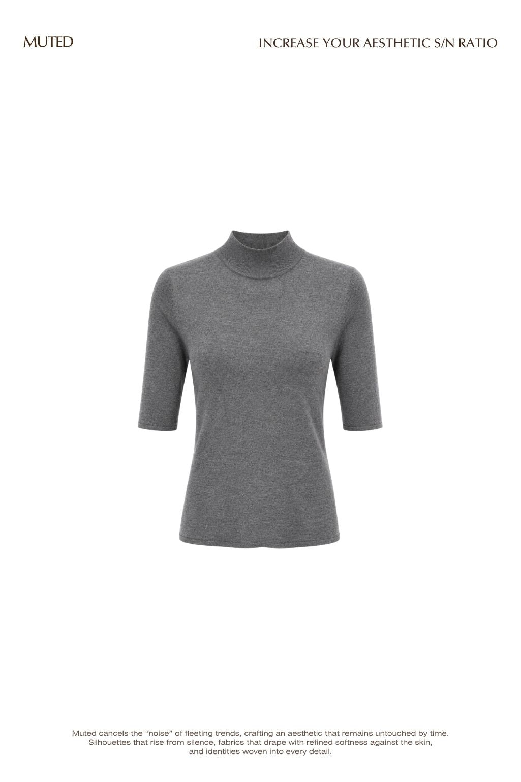 [gift] Wool knit blouse