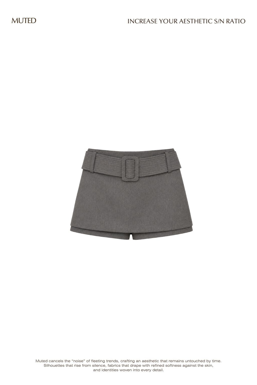 [gift] Classic Belted Skirts