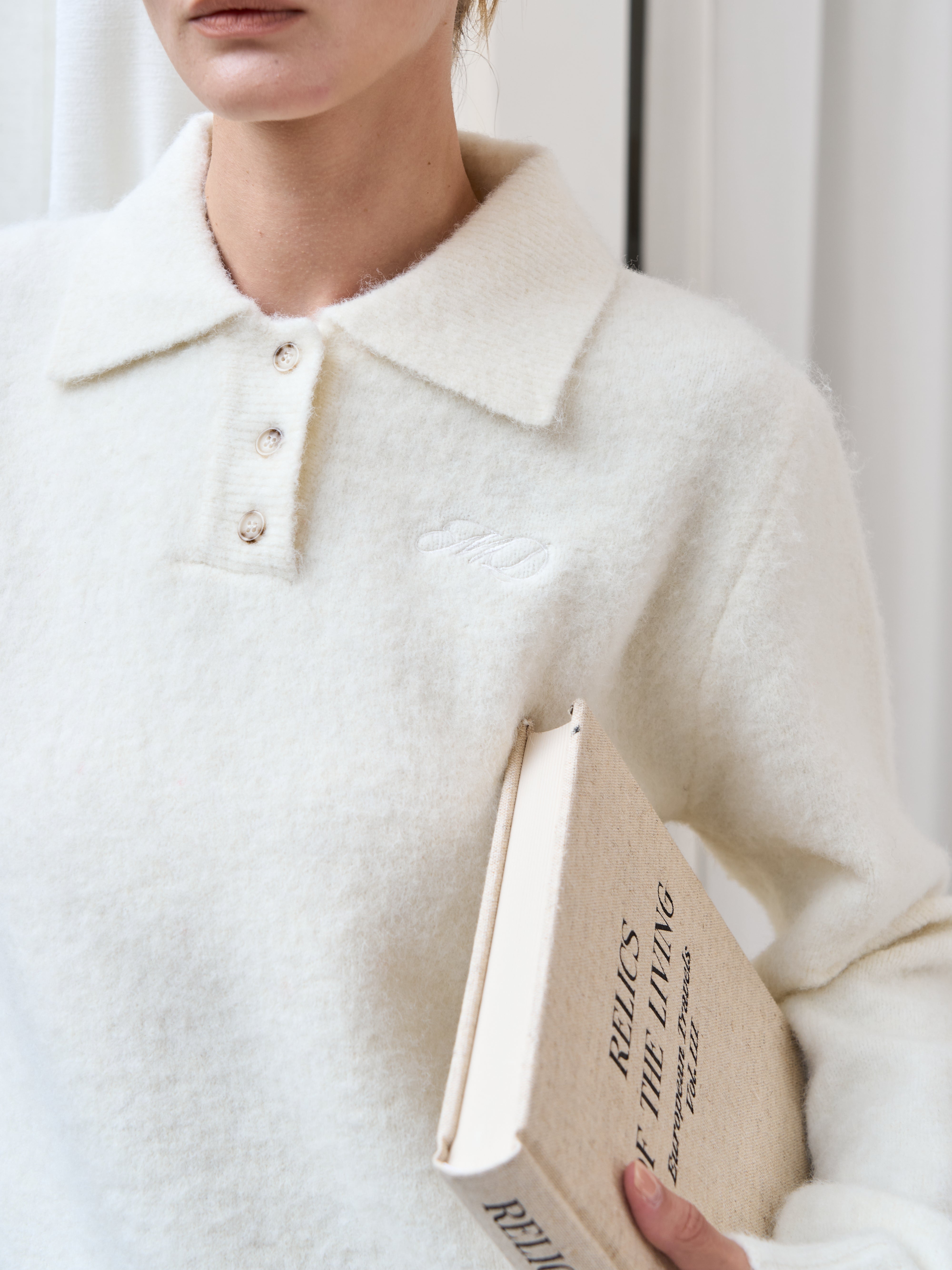 Collared Polo Knit
