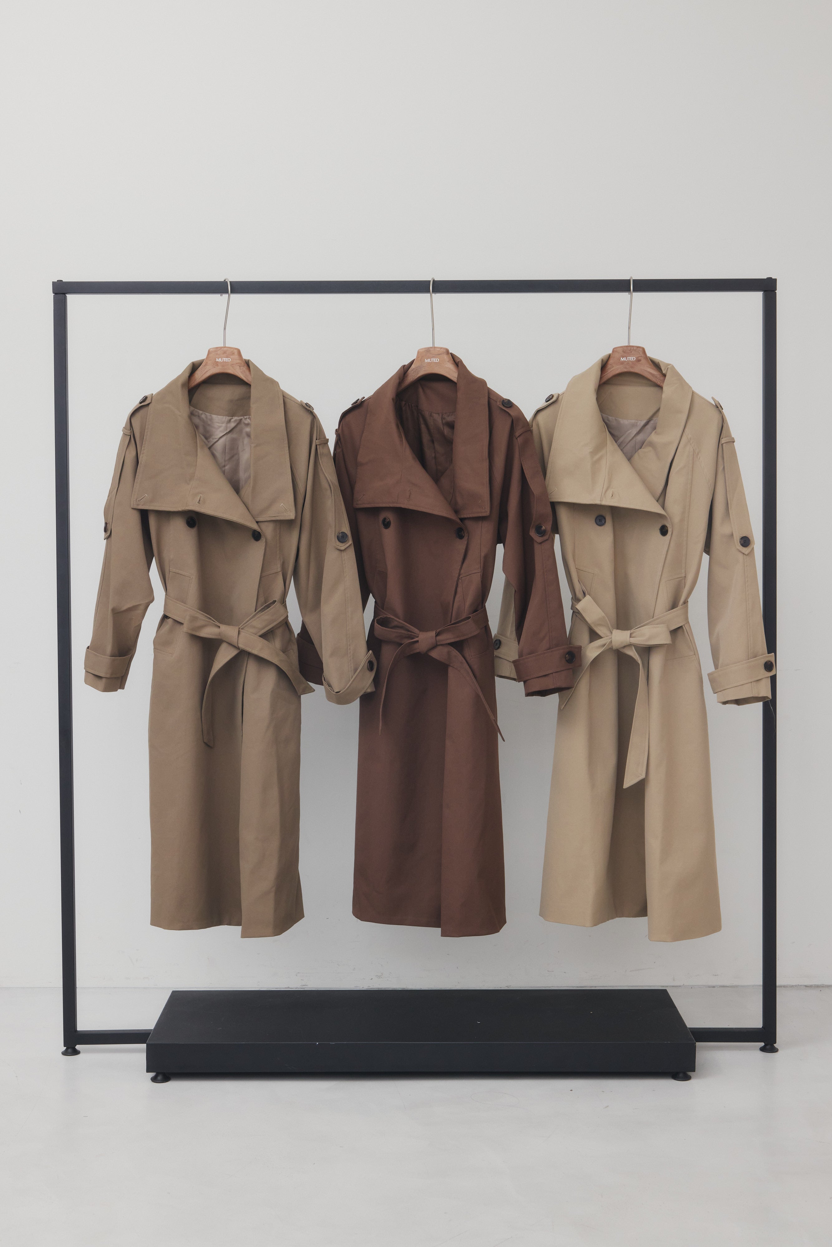 [50%]Oversized Long Trench Coat