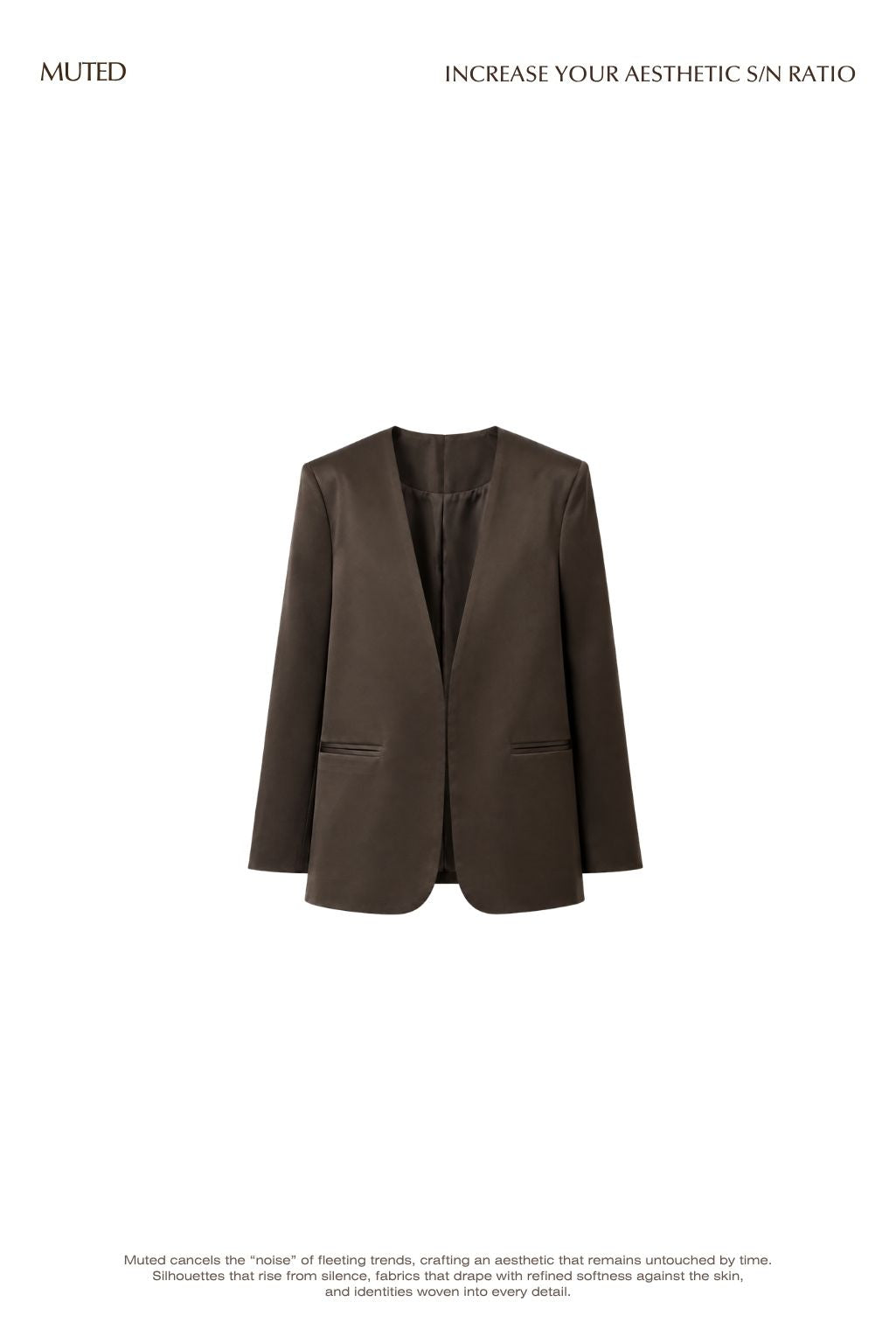 [40%] Dune Satin Jacket