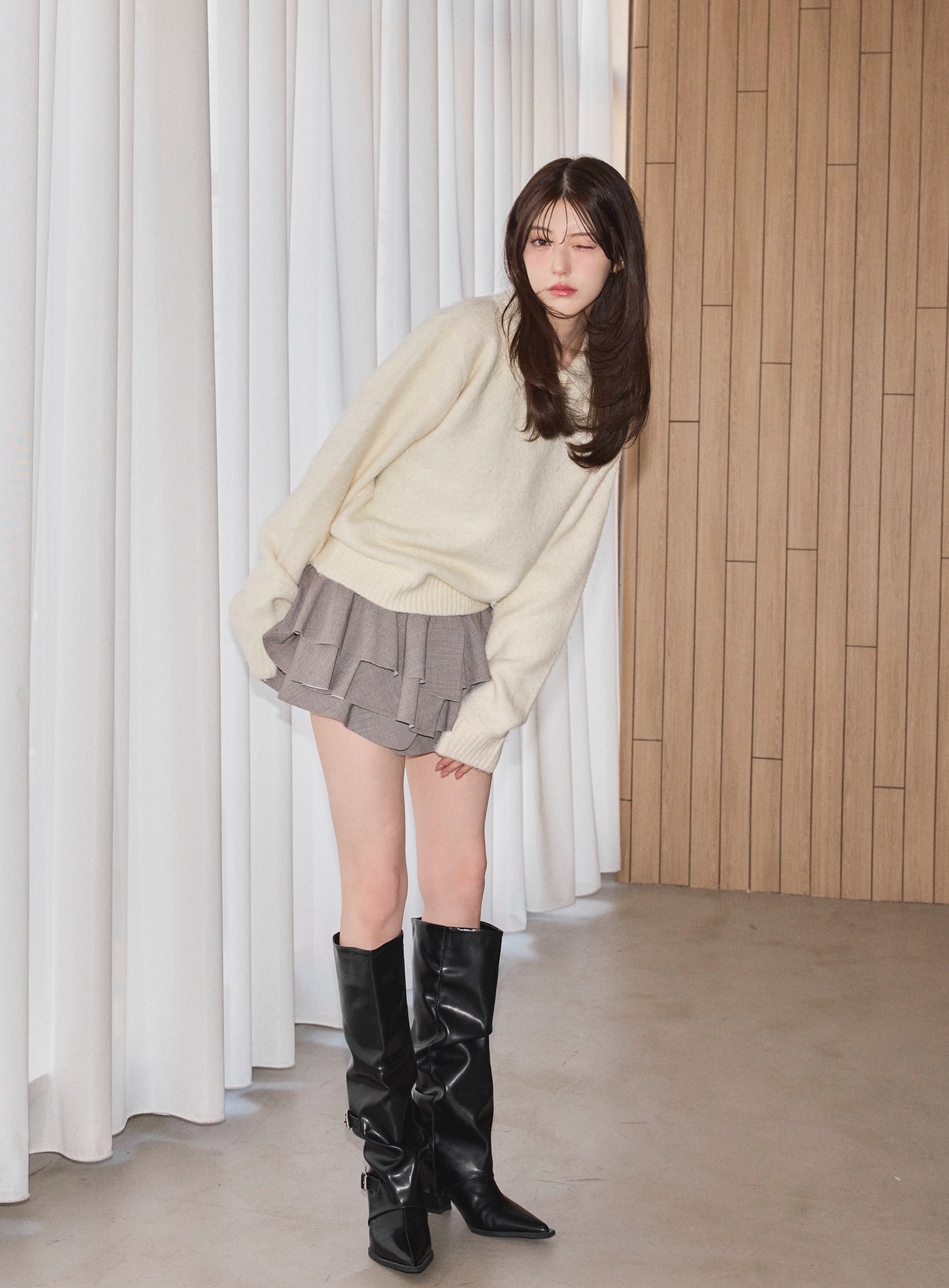 Collared Polo Knit