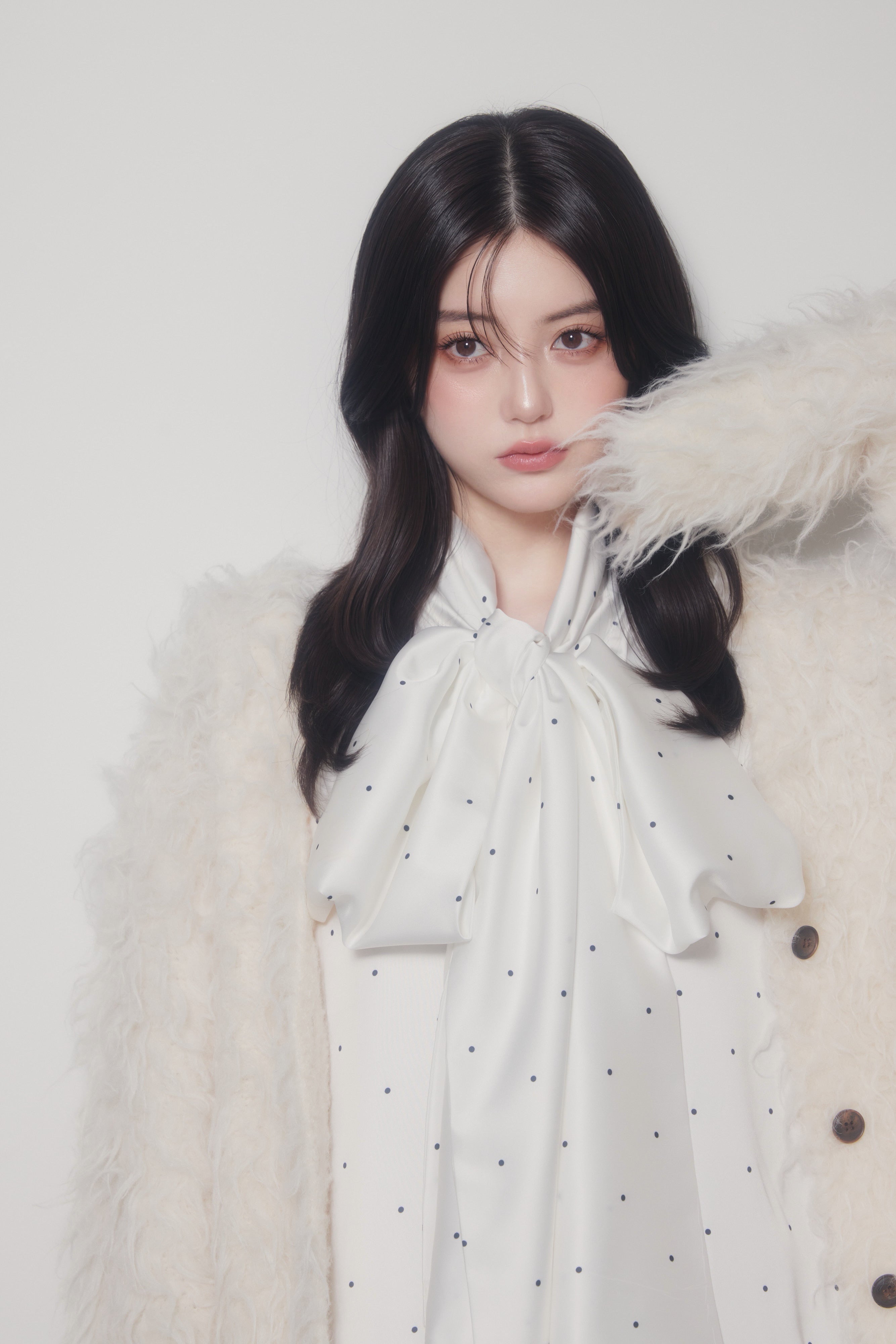 [30%] shaggy Wool Cardigan