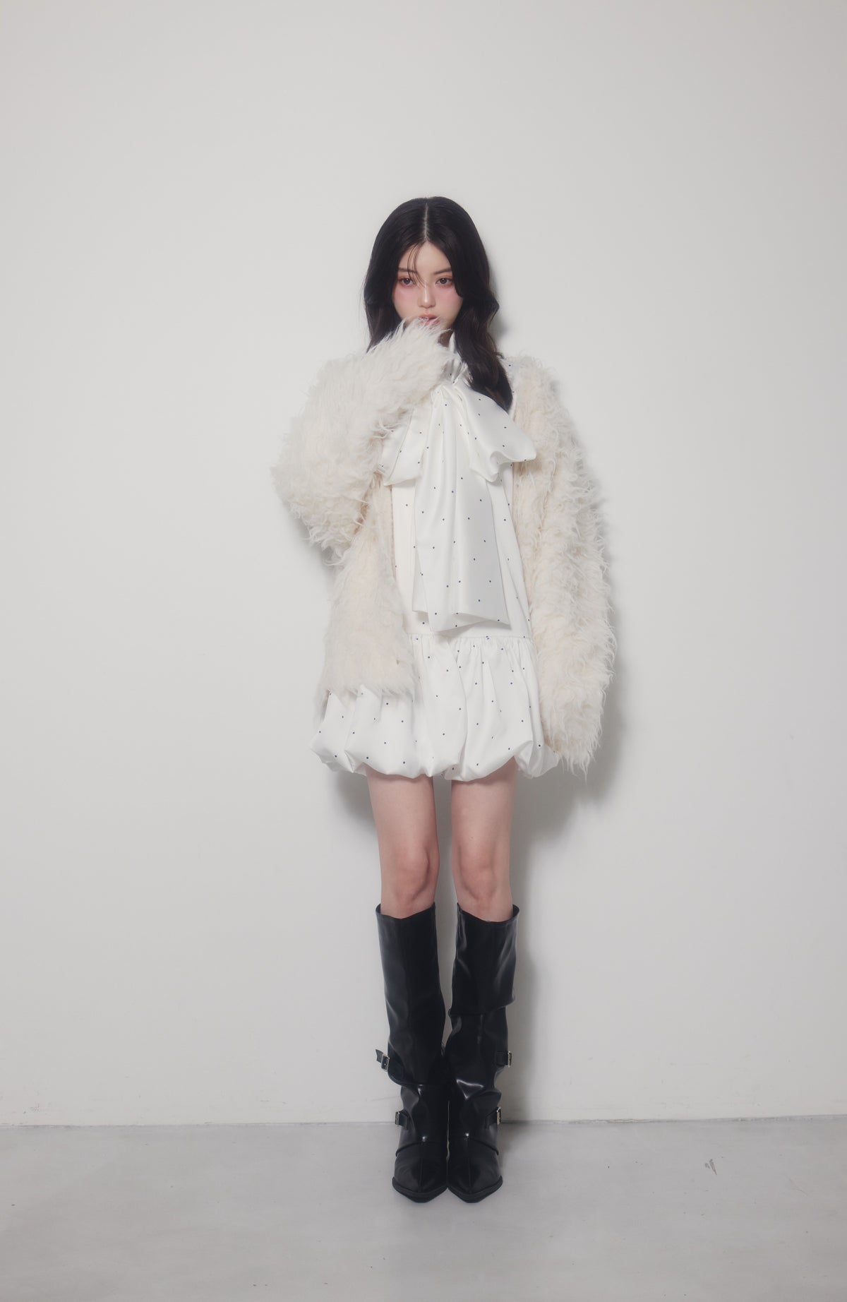 shaggy Wool Cardigan