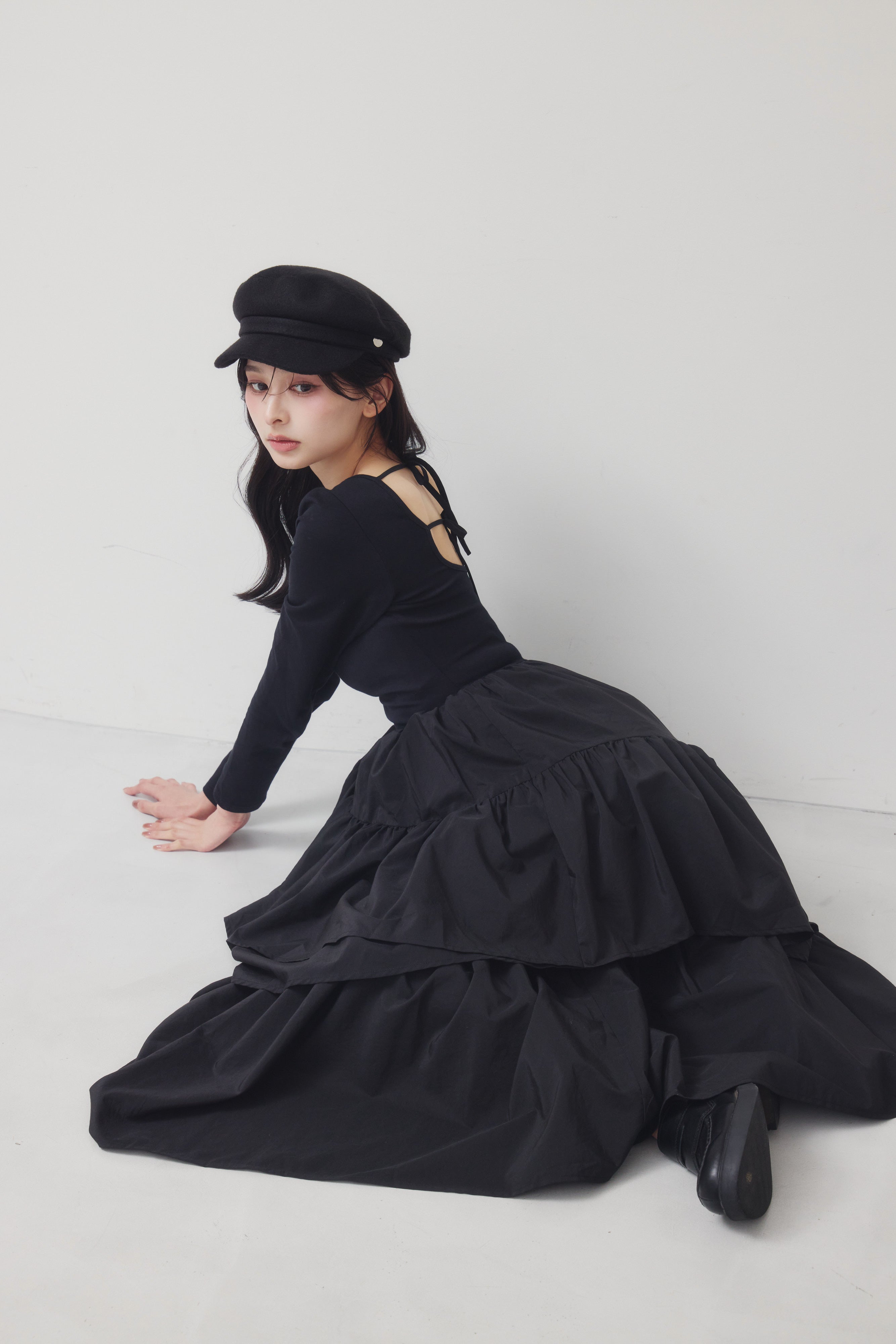 [50%] Layered Tiered Docking Dress