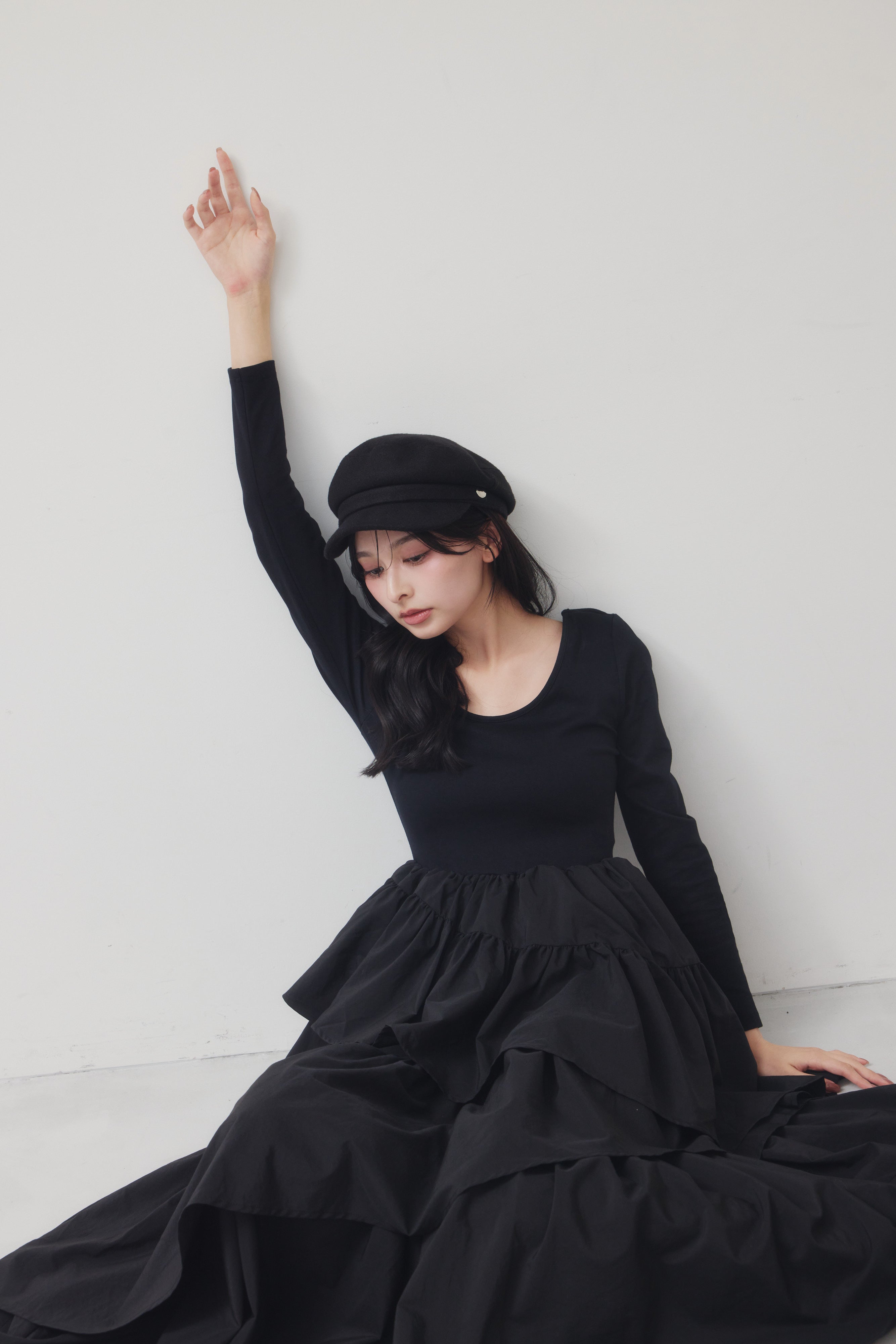 [50%] Layered Tiered Docking Dress