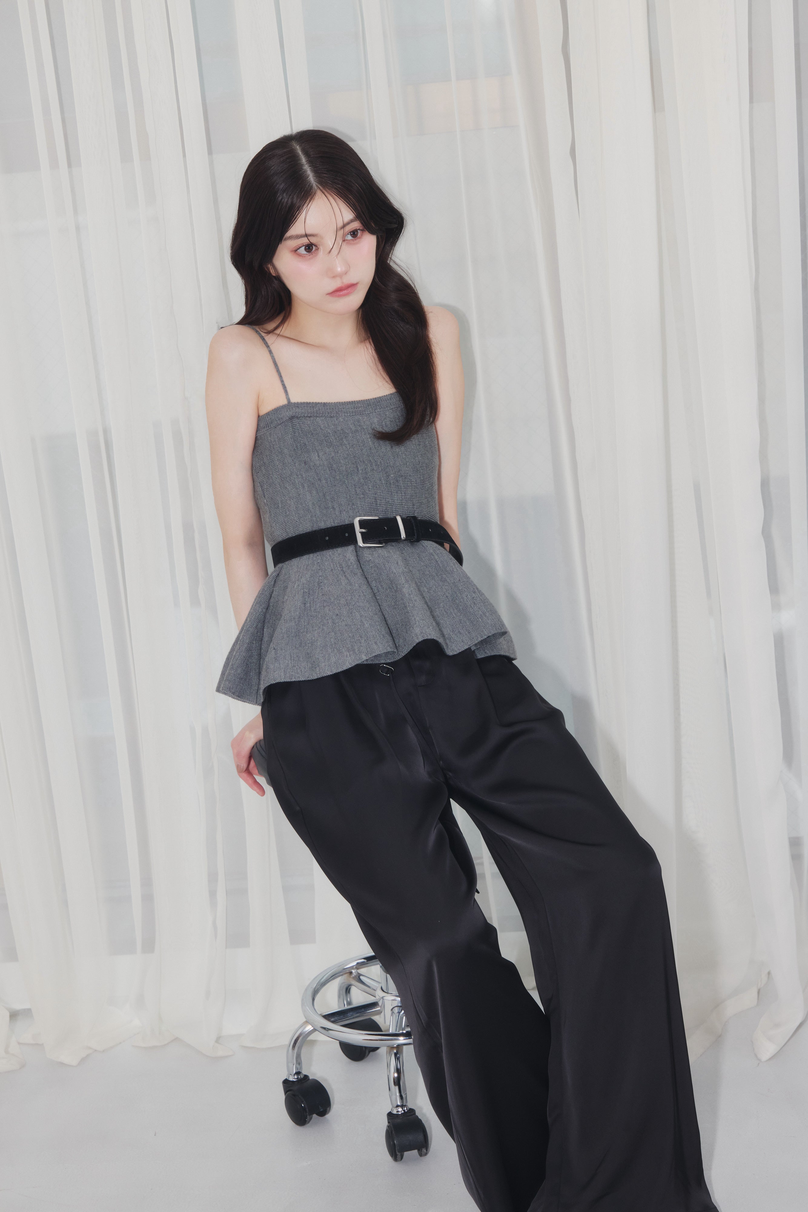 [30%] Peplum Knit Ensemble
